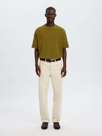 LOOSE FIT T-SHIRT, Fir Green, highres