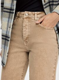 WIDE FIT -FARKUT, Beige Denim, highres