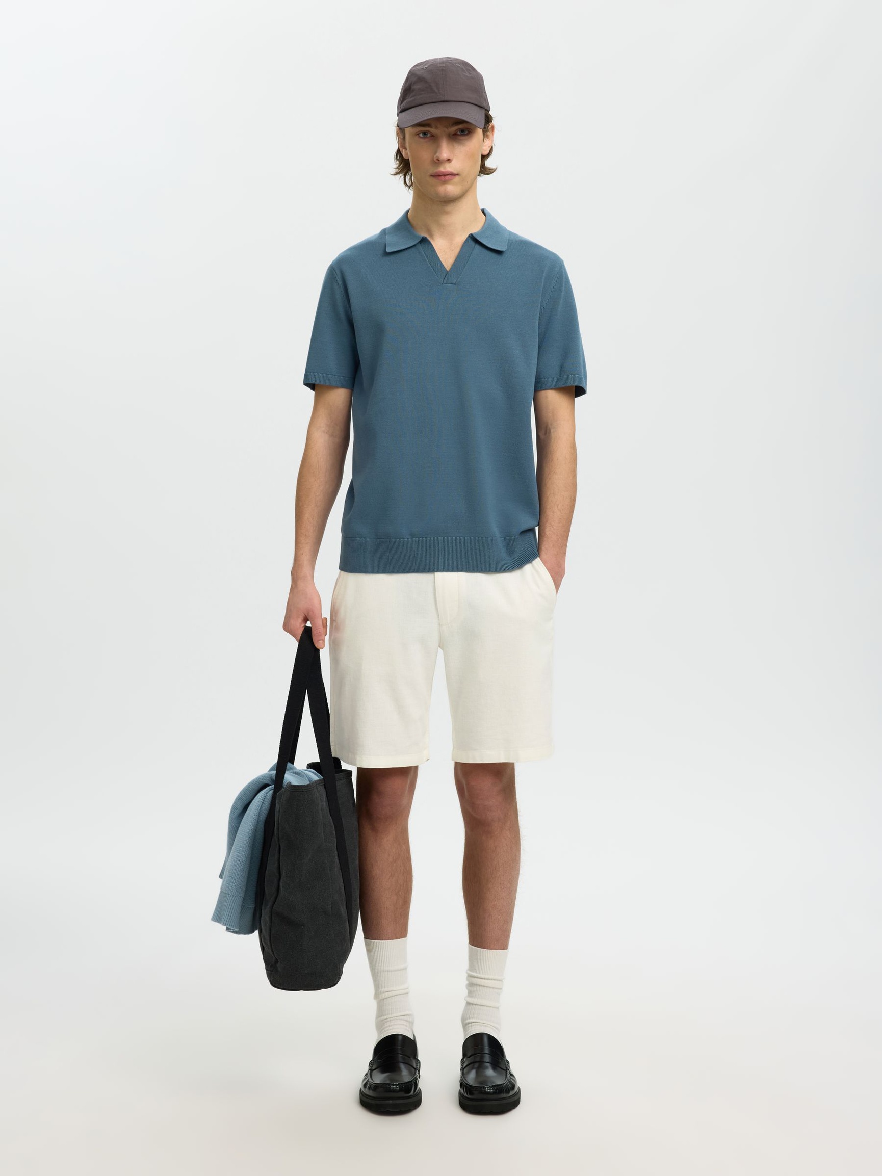 COMFORT FIT SHORTS, Cloud Dancer, highres