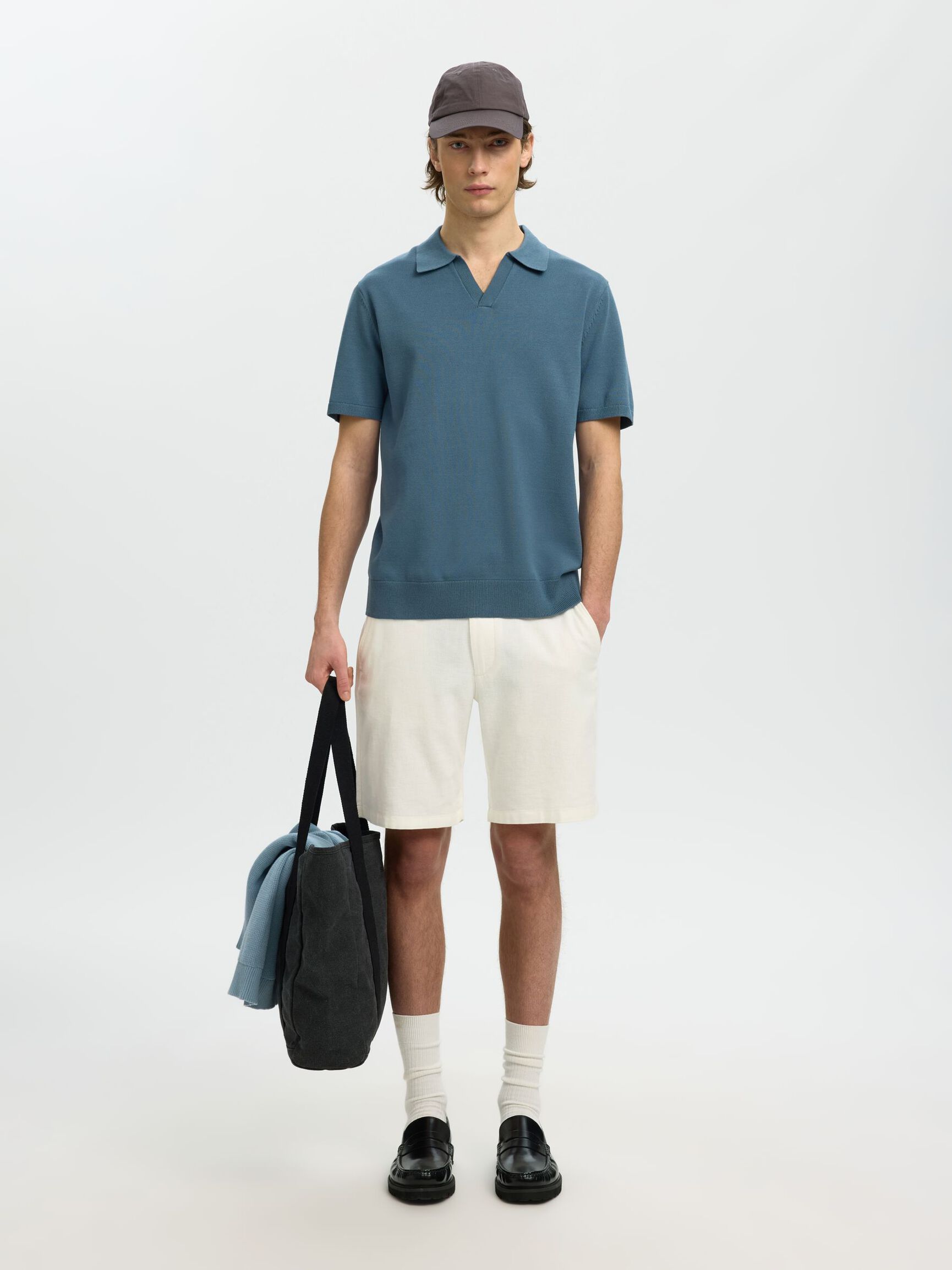 COMFORT FIT SHORTS, Cloud Dancer, highres