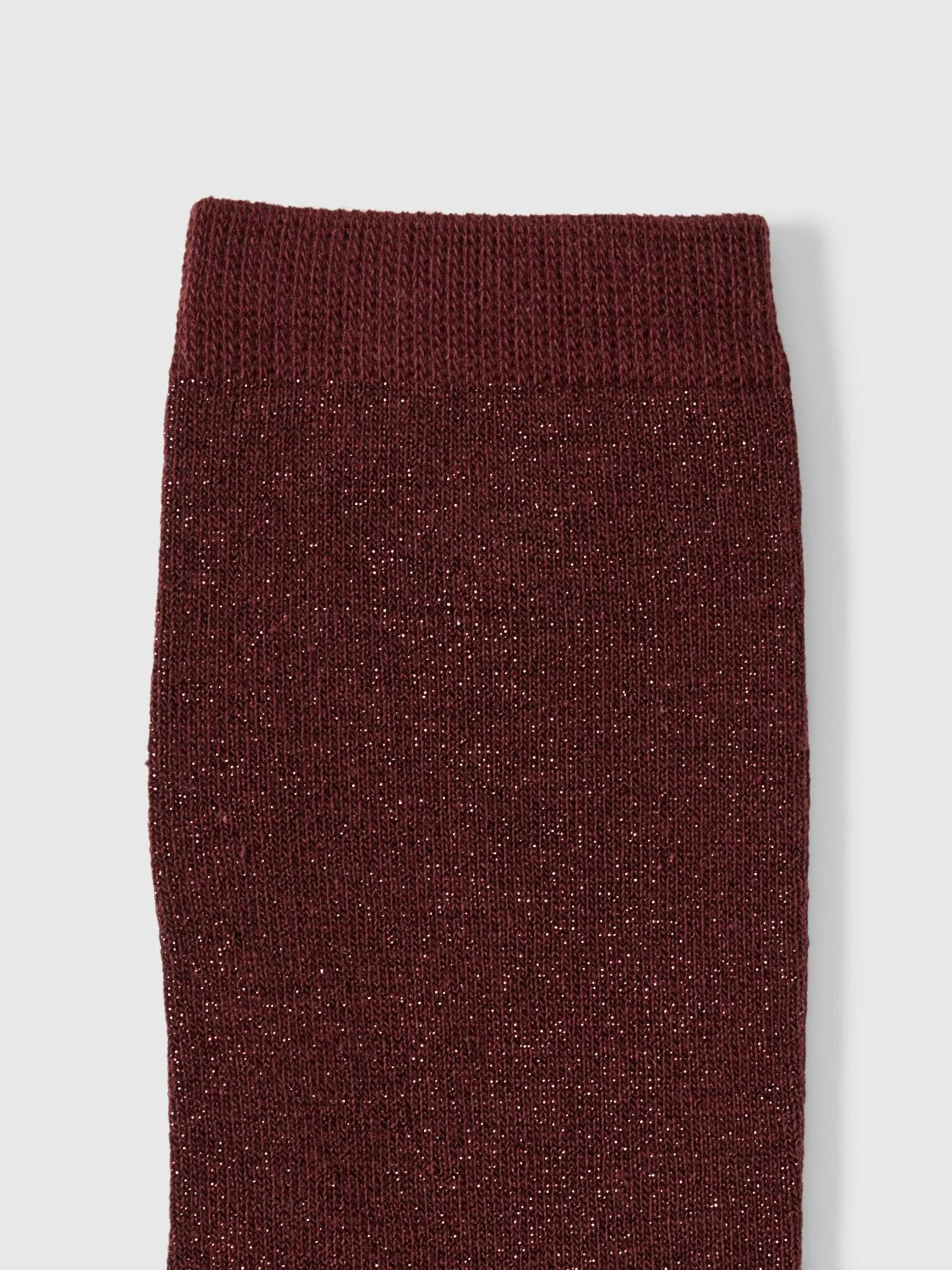 GLITZER GESTRICKTE SOCKEN, Fig, highres