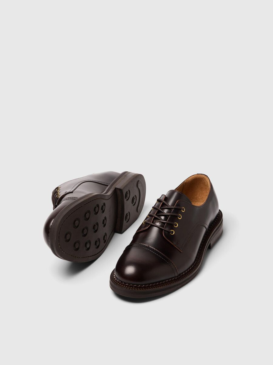 Selected LEER KLASSIEKE DERBY-SCHOENEN, Demitasse, highres - 16094734_Demitasse_004.jpg