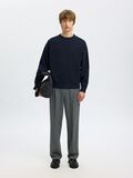 Selected 100% COTTON SWEATSHIRT, Dark Sapphire, highres - 16099829_DarkSapphire_005.jpg