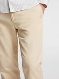Selected 196 STRAIGHT FIT LEINENMIX HOSE, Oatmeal, highres - 16096754_Oatmeal_006.jpg