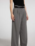 Selected PLEATED VISCOSE BLEND TROUSERS, Medium Grey Melange, highres - 16097976_MediumGreyMelange_006.jpg
