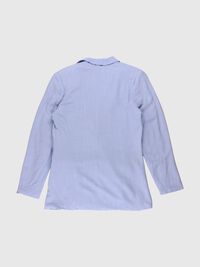 VISCOSE BLEND RELAXED BLAZER, Cashmere Blue, highres