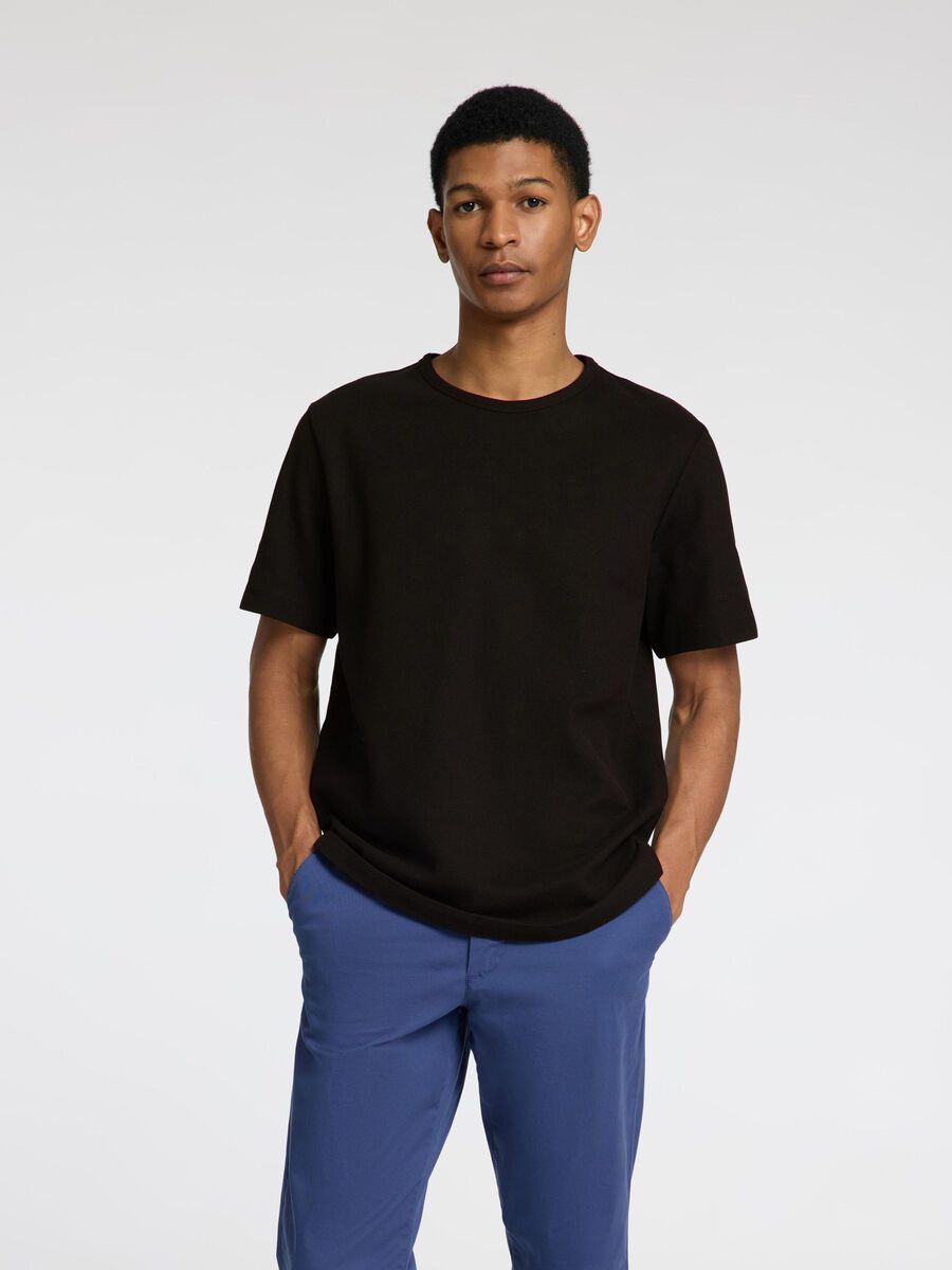 Selected CLASSIC T-SHIRT, Black, highres - 16089518_Black_003.jpg