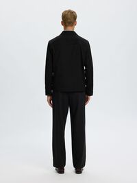 REGULAR FIT JACKE, Black, highres