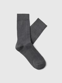 COTTON BLEND SOCKS, Dark Shadow, highres