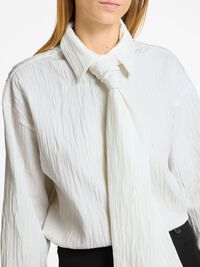 BOW SHIRT, Snow White, highres