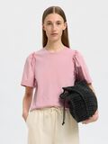 Selected GERÜSCHTES BAUMWOLL T-SHIRT, Bleached Mauve, highres - 16093306_BleachedMauve_003.jpg