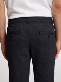 175 SLIM FIT GEBORSTELD CHINO, Dark Grey, highres
