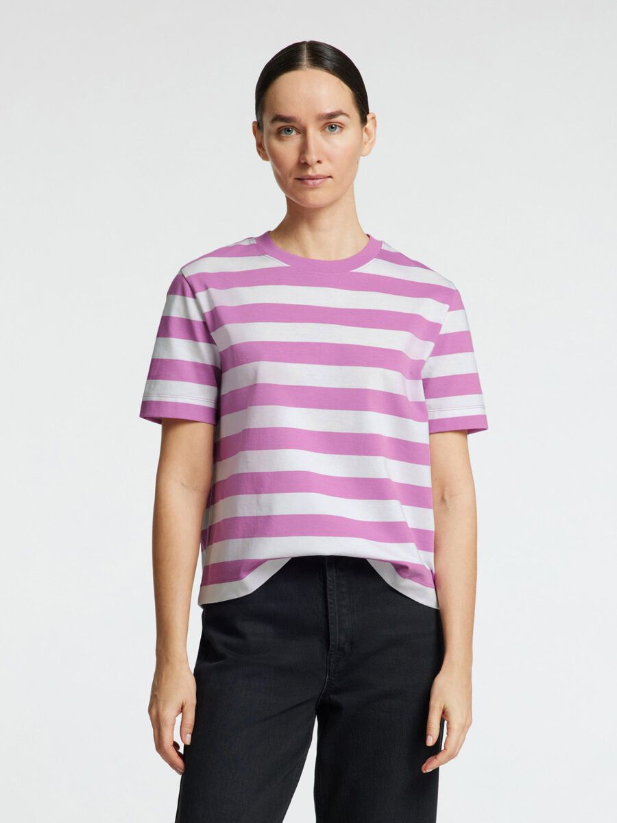 Selected STRIPED BOXY FIT T-SHIRT, First Bloom, highres - 16087918_FirstBloom_1008969_003.jpg