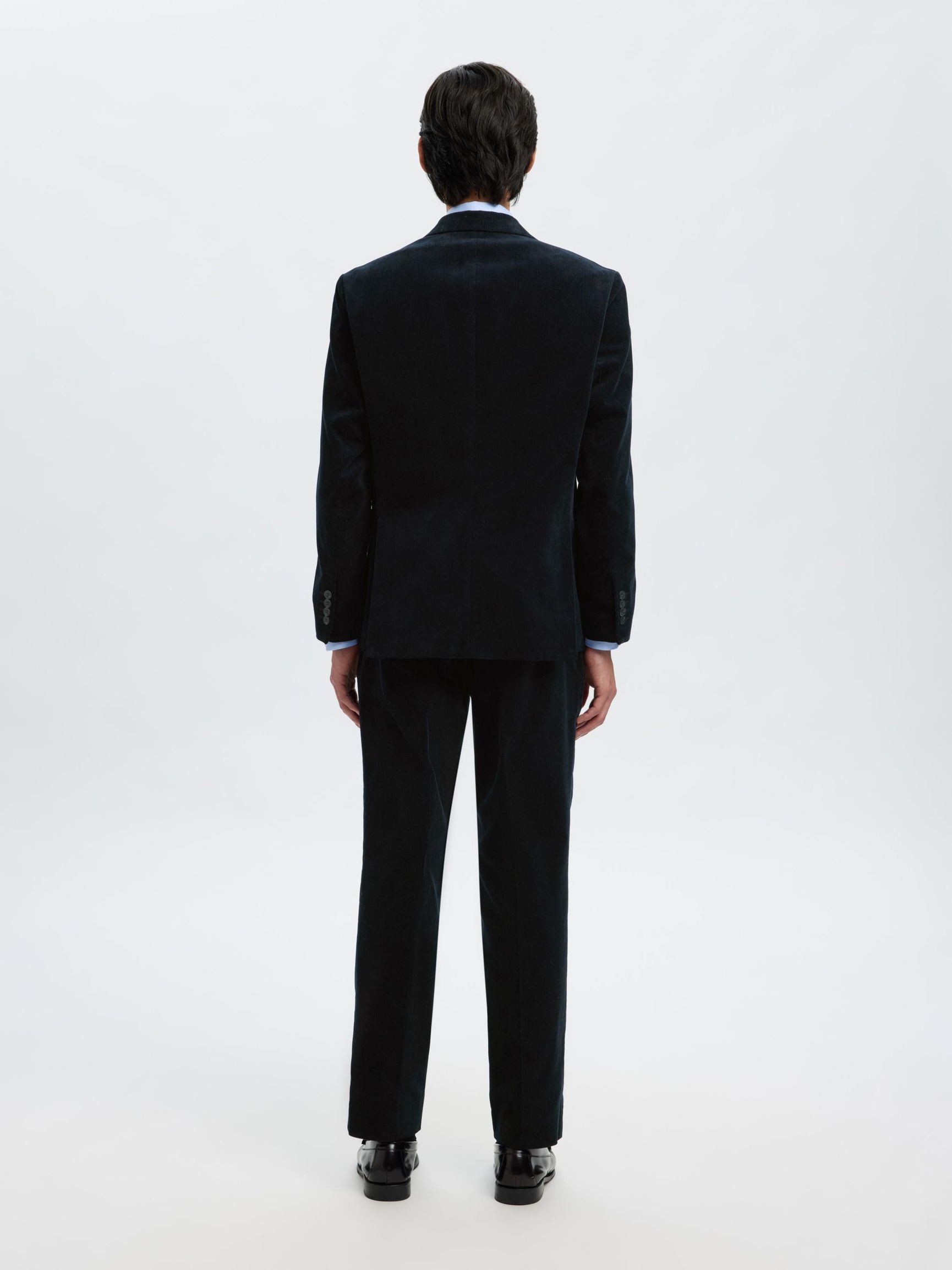 REGULAR FIT FLØJL BLAZER, Sky Captain, highres