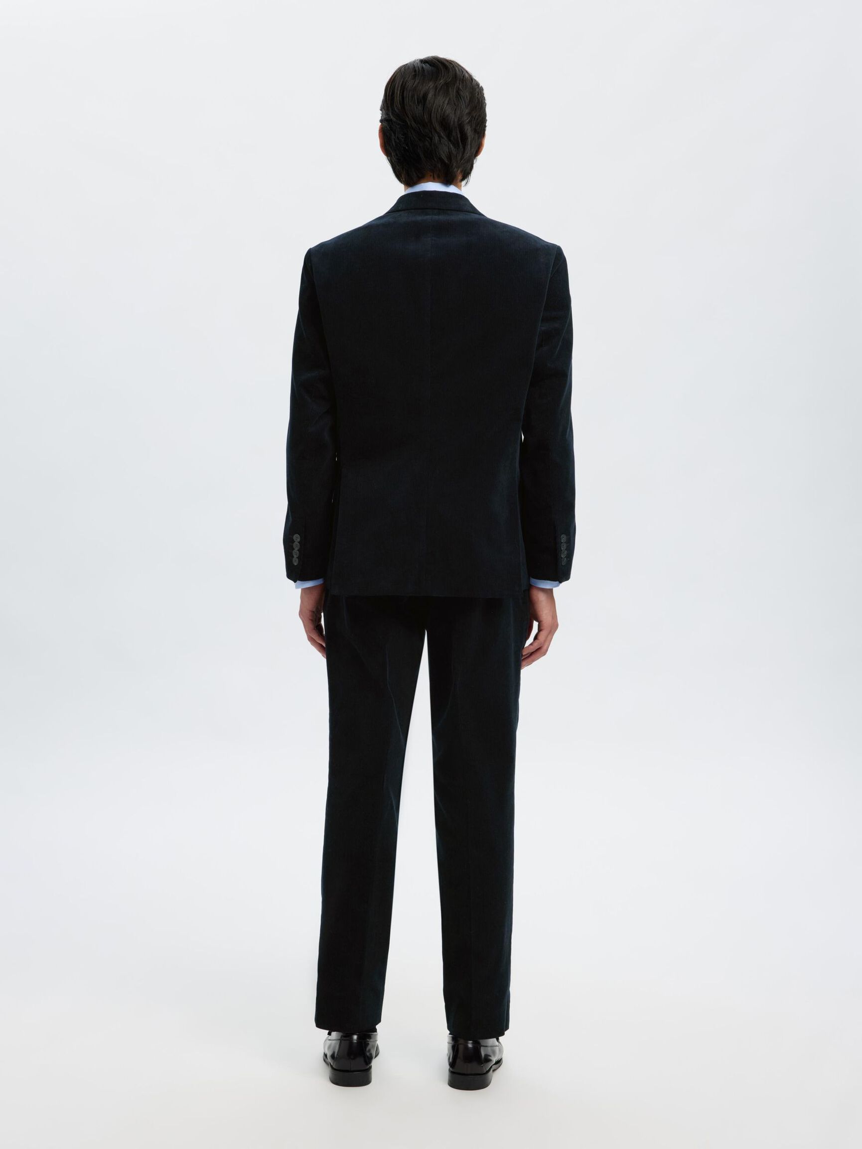 DE CORDEROY, CORTE REGULAR BLAZER, Sky Captain, highres