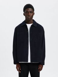 CORDUROY OVERSHIRT, Sky Captain, highres