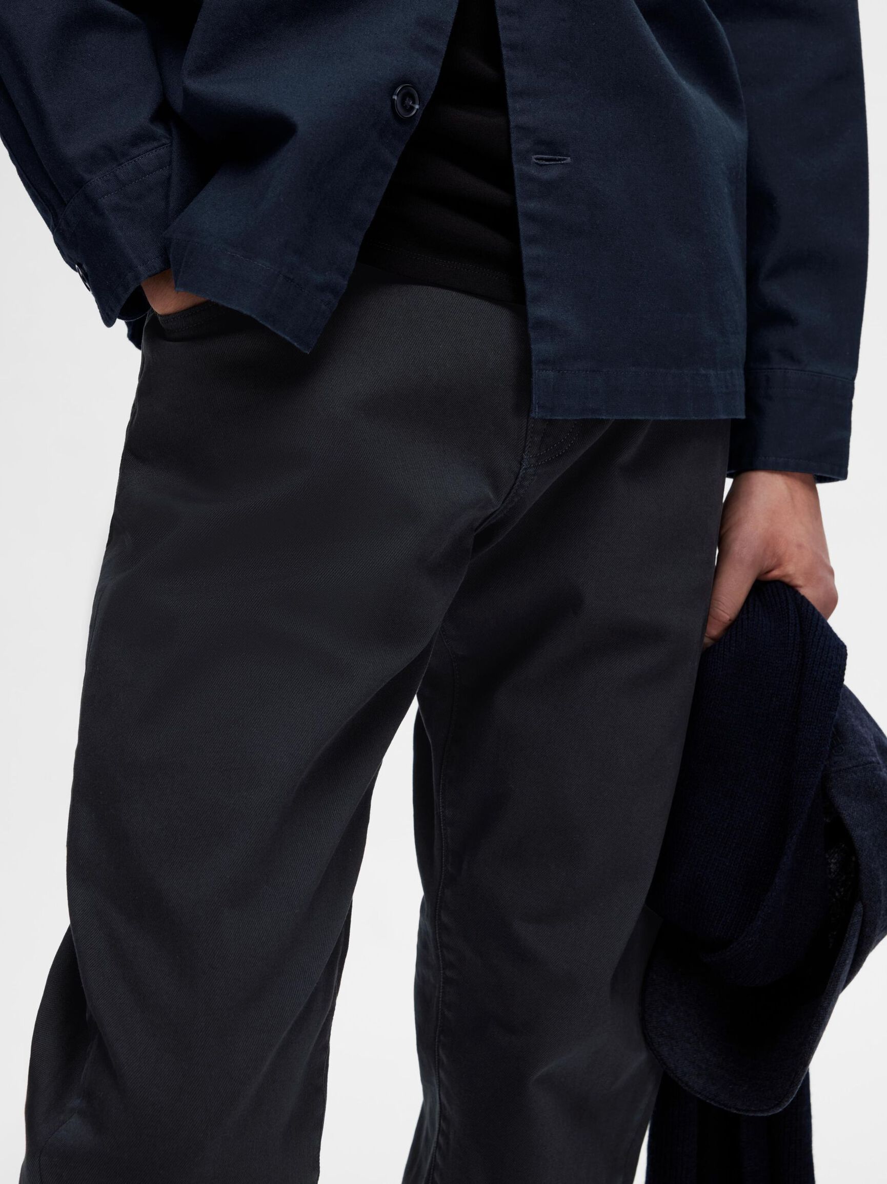 196 JEANS STRAIGHT FIT, Dark Navy, highres