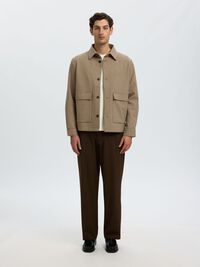 REGULAR FIT OVERSHIRT, Monks Robe, highres