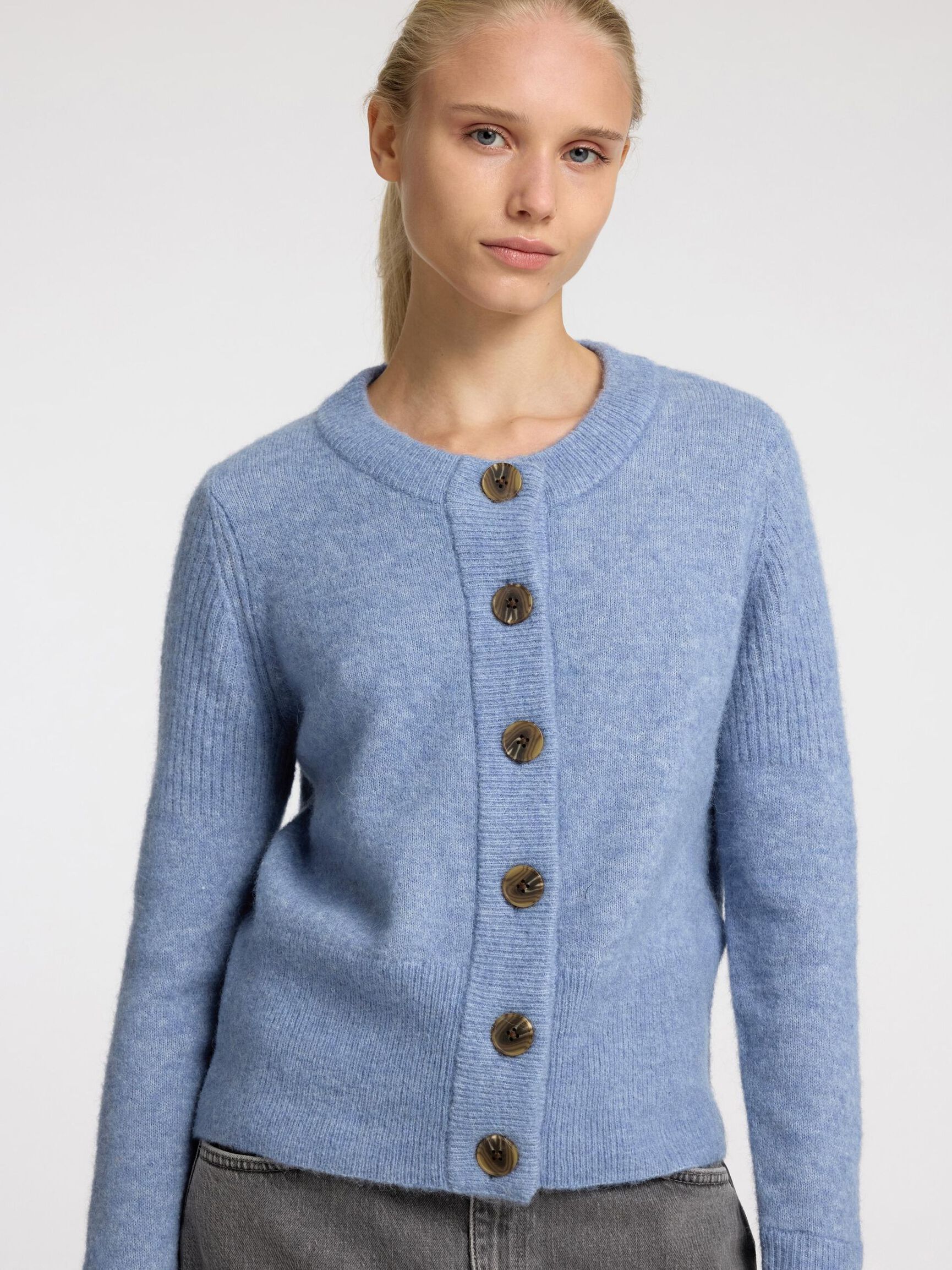 WOLLGEMISCH STRICK STRICKJACKE, Endless Sky, highres
