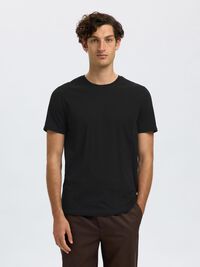 LOT DE 5 T-SHIRT RAS DU COU, Black, highres