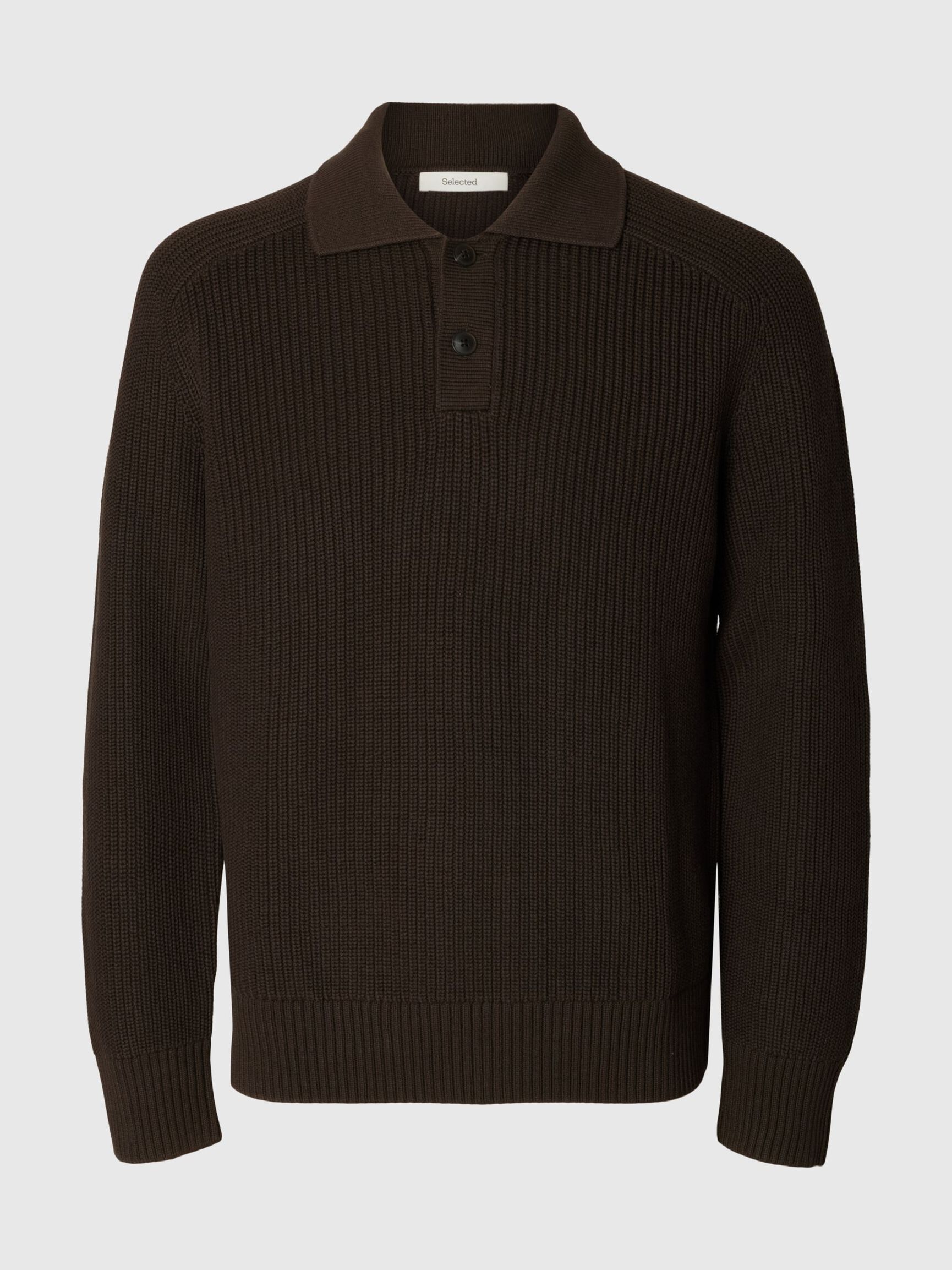 RIBBED PULLOVER, Delicioso, highres