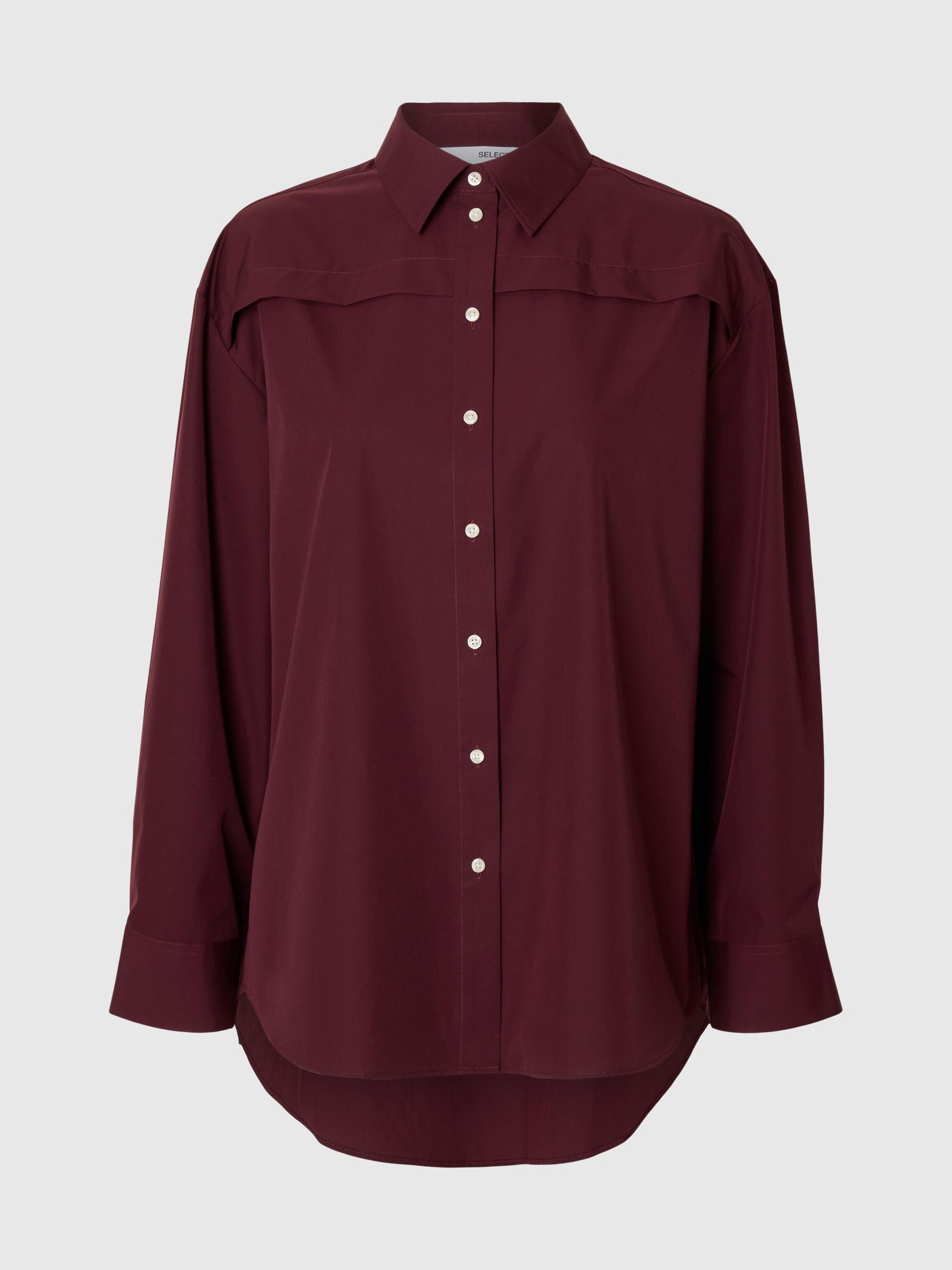 CAMICIA A MANICHE LUNGHE, Fig, highres