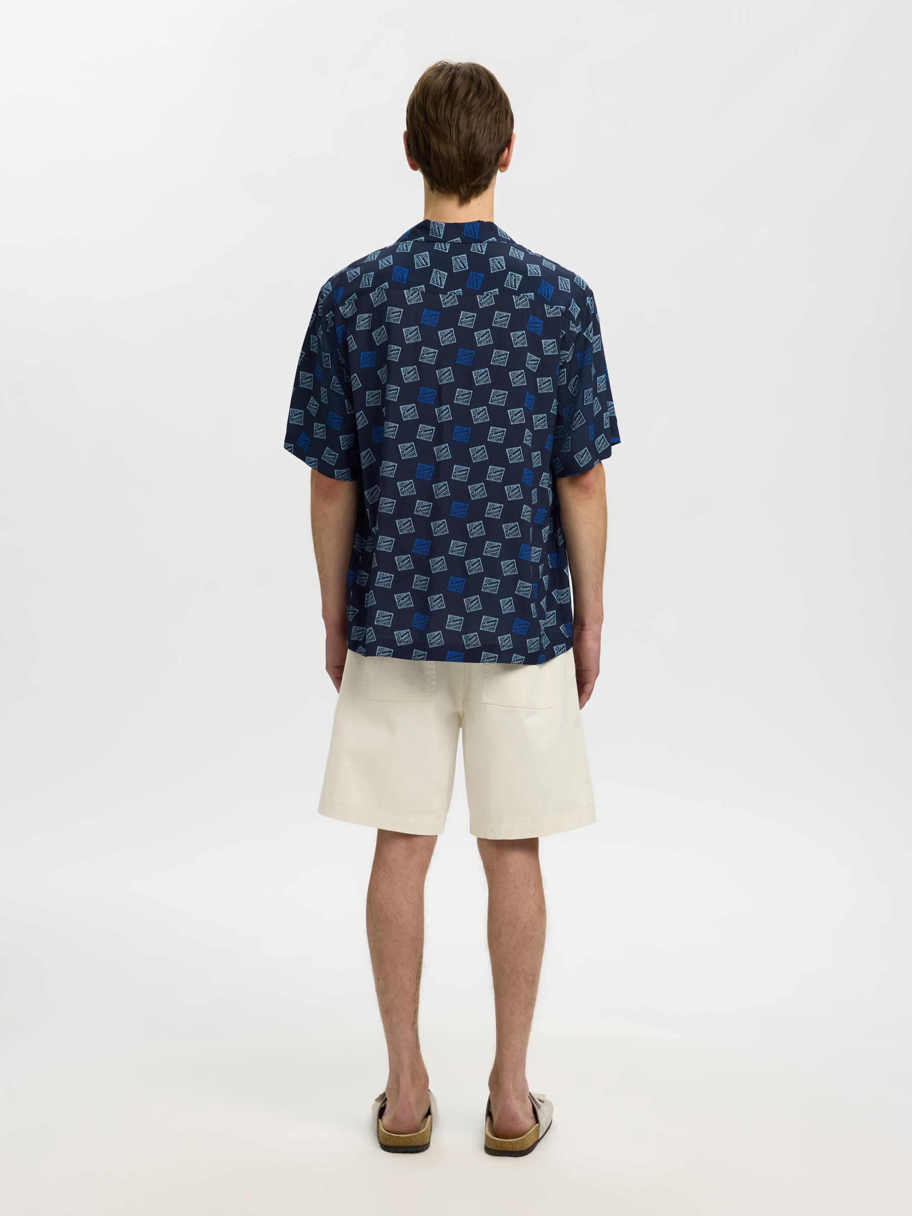 RELAXED FIT KURZARMHEMD, Sky Captain, highres