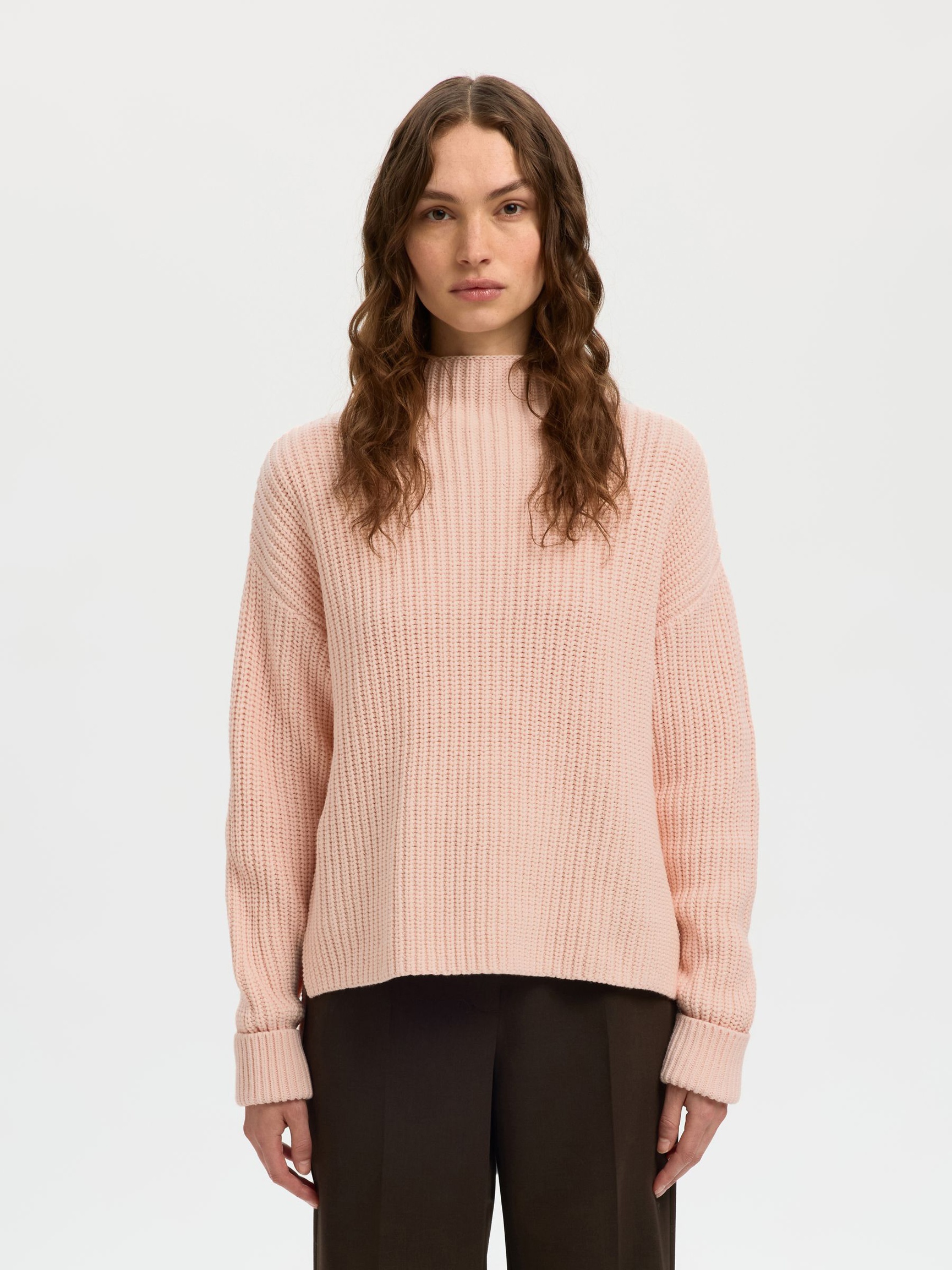 OVERSIZED PULLOVER, Pale Dogwood, highres