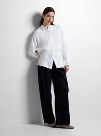 OVERSIZED SHIRT, Snow White, highres