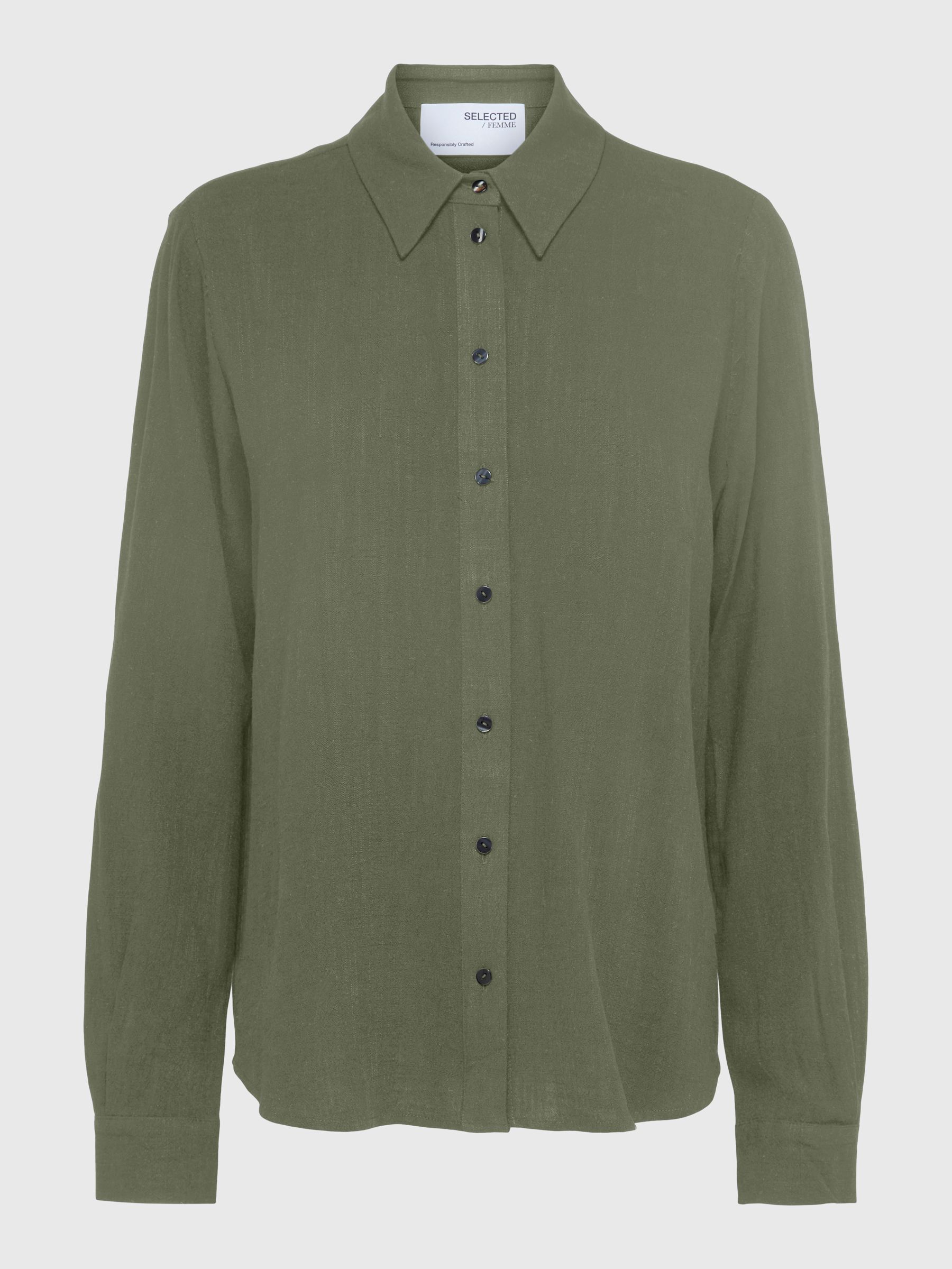 KOSZULA, Deep Lichen Green, highres