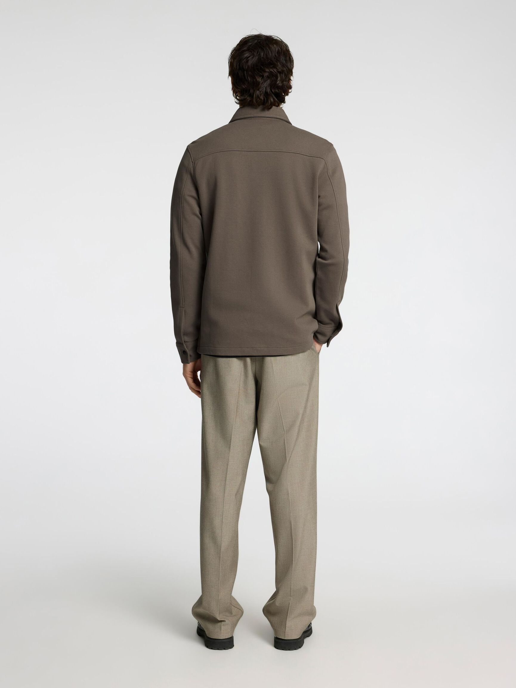 KLASSISCHES OVERSHIRT, Morel, highres