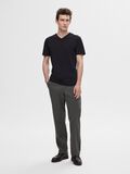 Selected V-NECK T-SHIRT, Black, highres - 16073458_Black_005.jpg