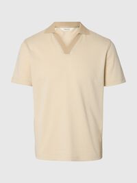 REGULAR FIT POLO SHIRT, Birch, highres