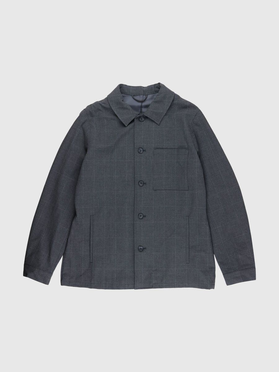 Product tile image - HYBRID BLAZER, Grey Melange | 80000599_GreyMelange_1043438