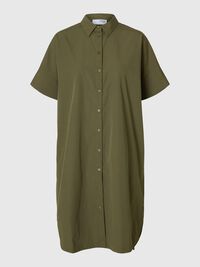 COTTON SHIRT DRESS, Kalamata, highres