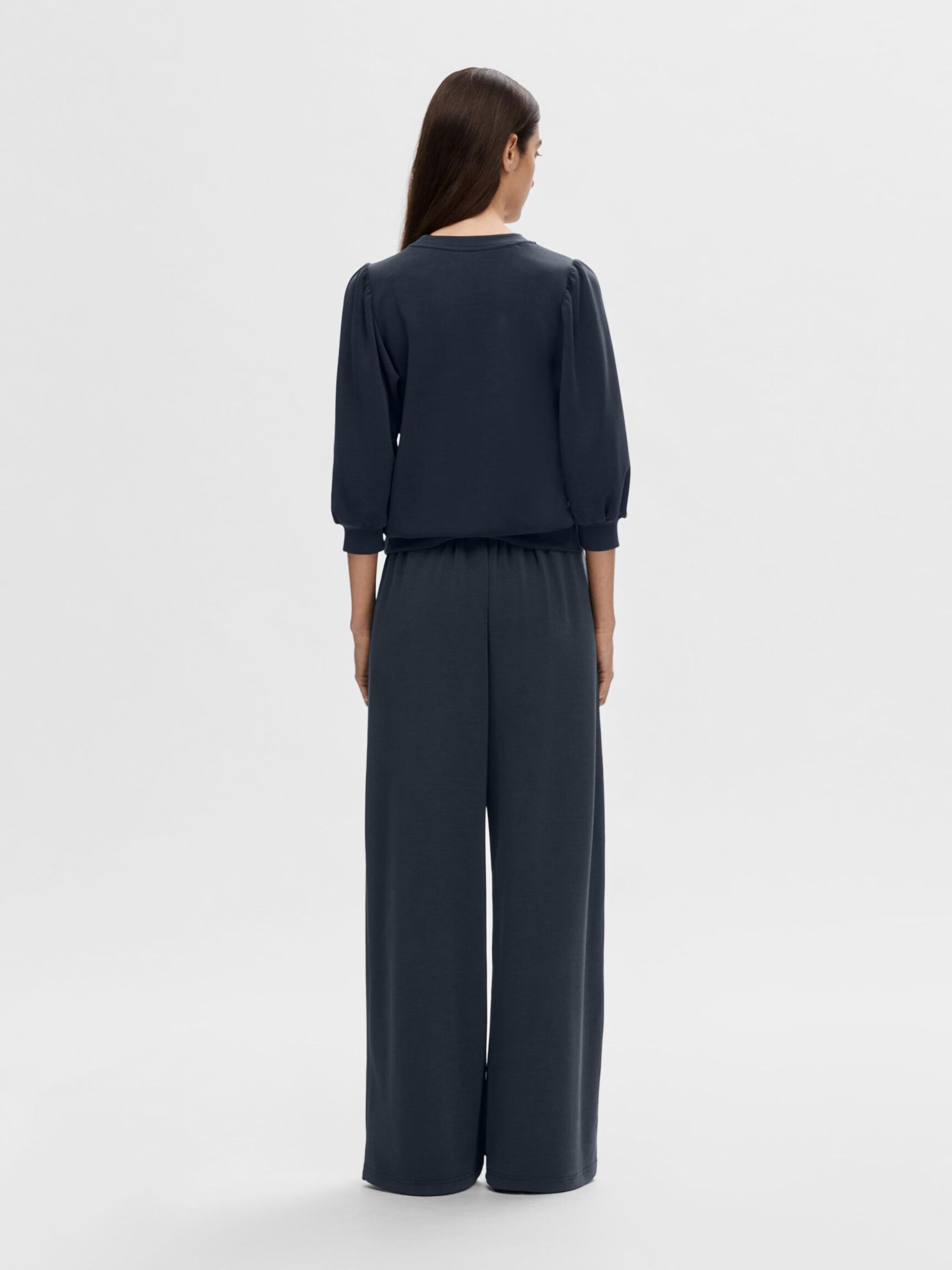 RELAXED FIT TROUSERS, Dark Sapphire, highres