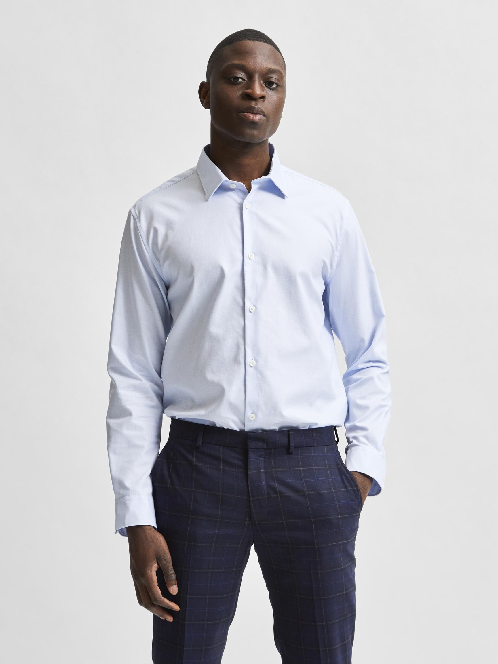 FORMAL SHIRT, Light Blue, highres