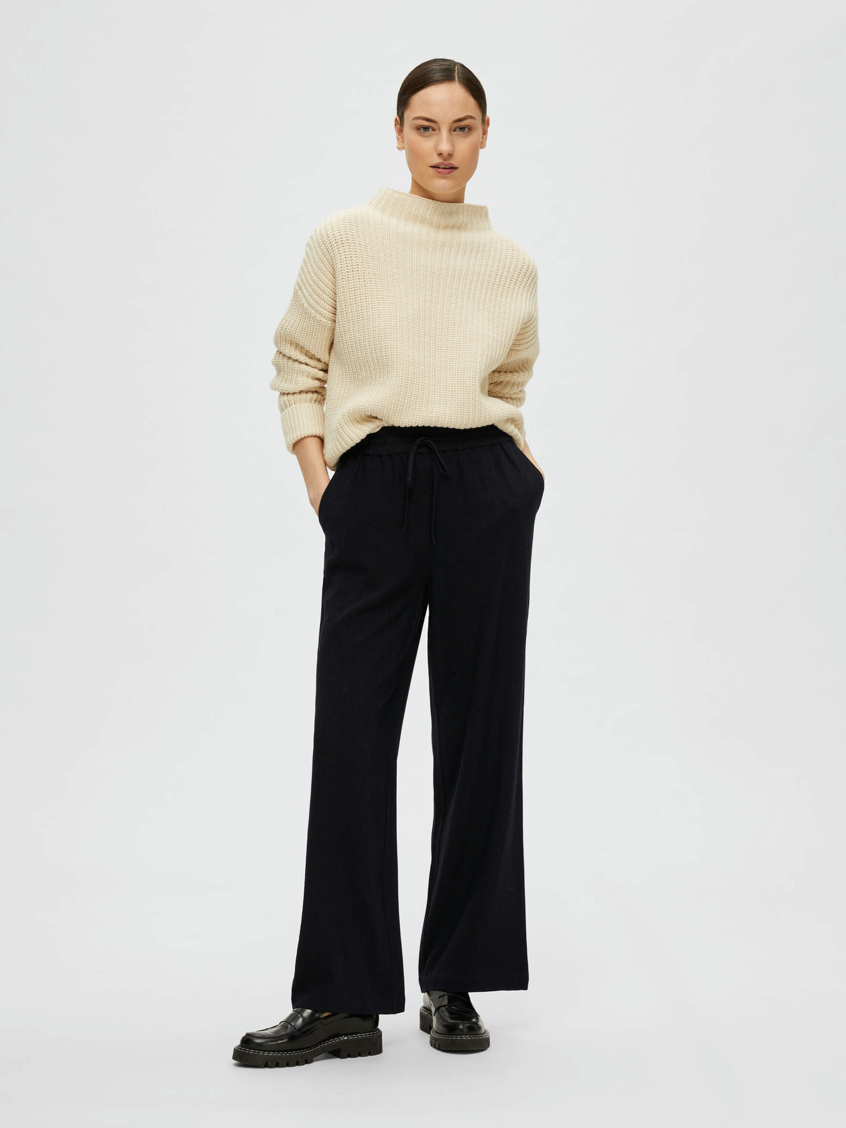 VISKOSEMIX HOSE, Black, highres