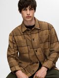 Selected GERUITE OVERSHIRT, Chocolate Torte, highres - 16094847_ChocolateTorte_1125934_008.jpg