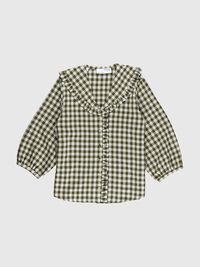 GERUIT OVERHEMD, Dark Olive, highres