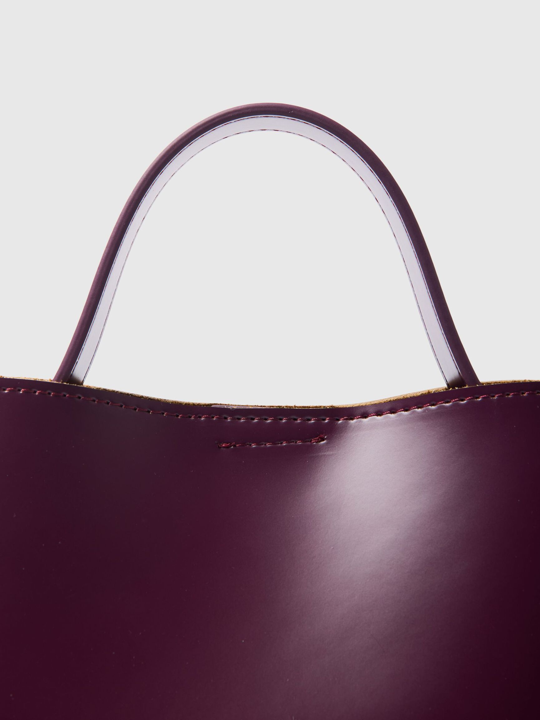 SMALL LEATHER BAG, Fig, highres