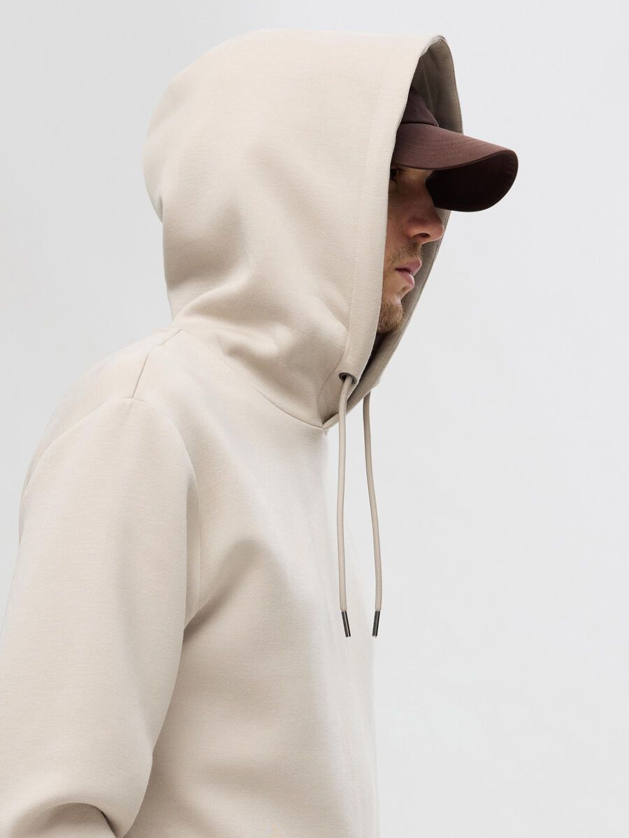 Selected CASUAL HOODIE, Pure Cashmere, highres - 16094482_PureCashmere_008.jpg