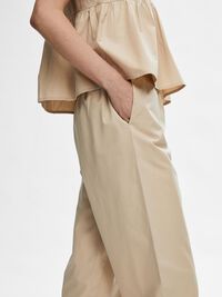 BAUMWOLL HIGH WAIST HOSE, Humus, highres