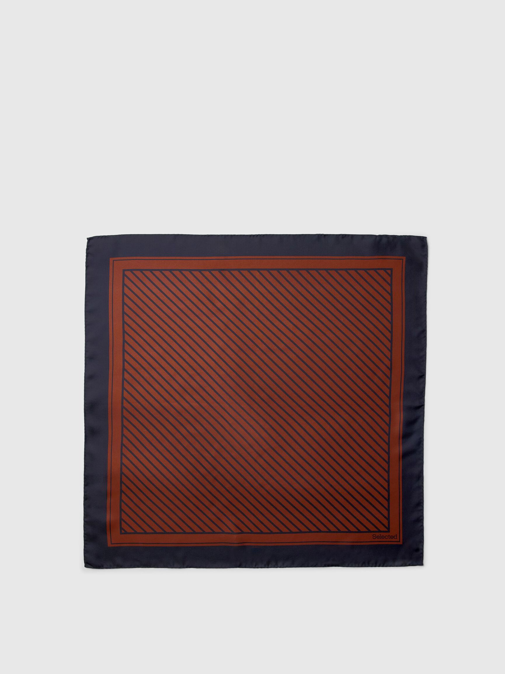100% SILK SCARF, Cherry Mahogany, highres
