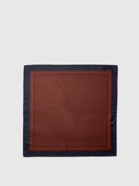 100% SILK SCARF, Cherry Mahogany, highres