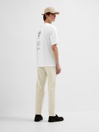 196 STRAIGHT FIT JEANS, Oatmeal, highres