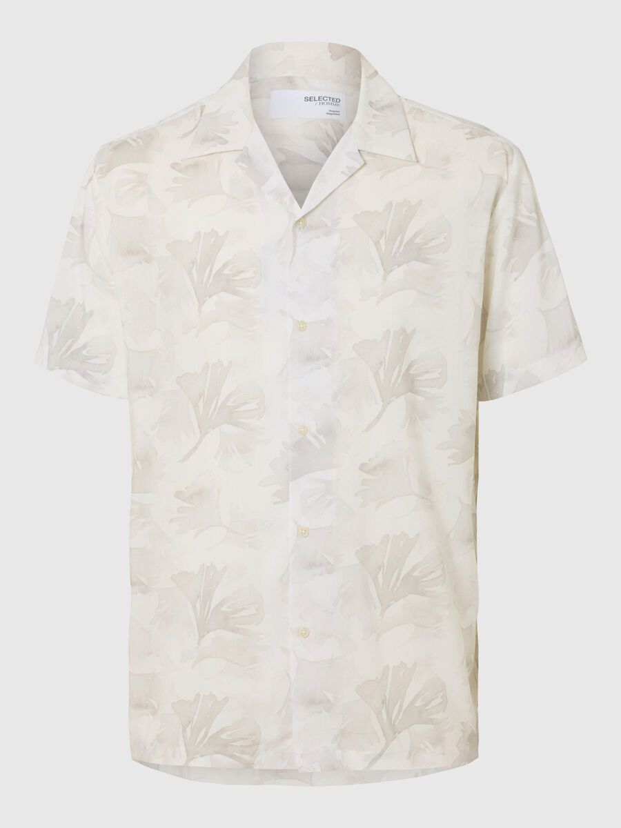 Selected CUBAN COLLAR SHIRT, White, highres - 16084639_White_1115845_001.jpg