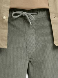 DE CORDUROY, CORTE REGULAR SHORTS, Vetiver, highres