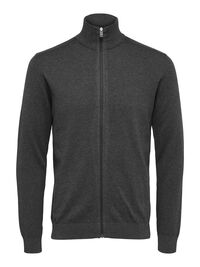 FERMETURE ÉCLAIR CARDIGAN, Antracit, highres