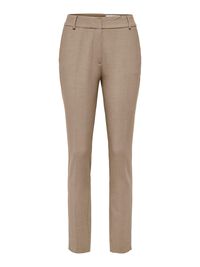 VISCOSE BLEND TROUSERS, Camel, highres
